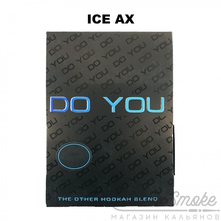 Табак DO YOU - Ice ax (ледяная мятная жевачка) 50 гр