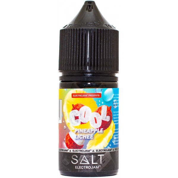 Жидкость Electrojam Salt - Cool Pineapple Lichi 30 мл (20 мг)