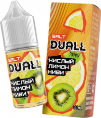 Жидкость DUALL Hard Salt Ultra - Кислый Лимон Киви 30 мл (20 Ultra)