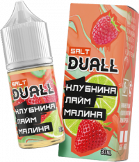 Жидкость DUALL Hard Salt Ultra - Клубника Лайм Малина 30 мл (20 Ultra)