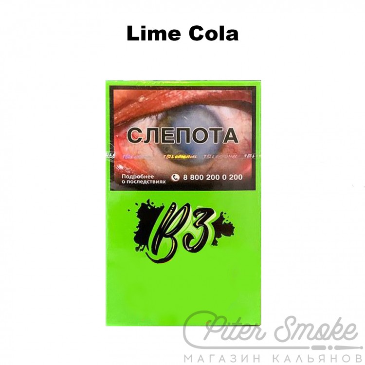 Табак B3 - Lime Cola (Кола с Лаймом) 50 гр