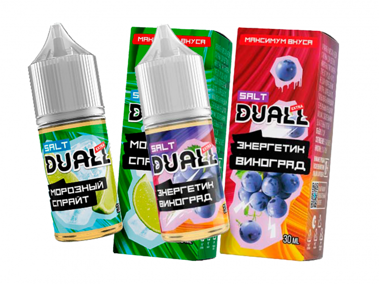 Жидкость DUALL EXTRA Ultra Salt - Клубника Киви 30 мл (20 ultra)