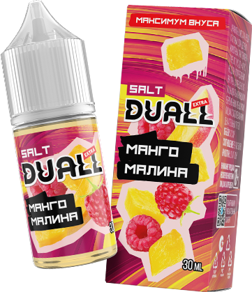 Жидкость Duall Extra Salt - Манго Малина 30 мл (20 мг)