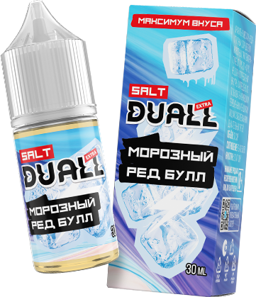 Жидкость Duall Extra Salt - Морозный Ред Булл 30 мл (20 мг)