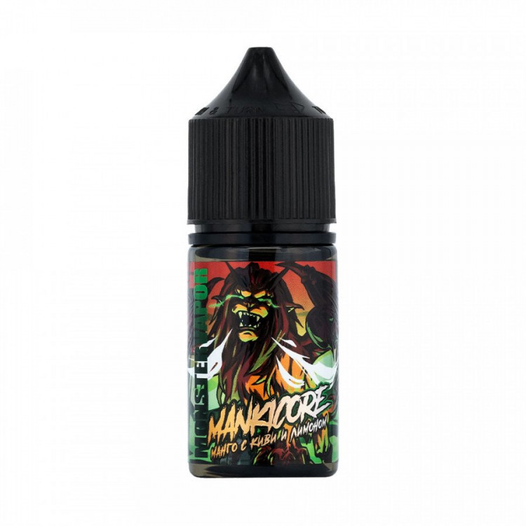 Жидкость Monstervapor Salt - Mankicore (манго с киви и лимоном) 30 мл (20 мг)