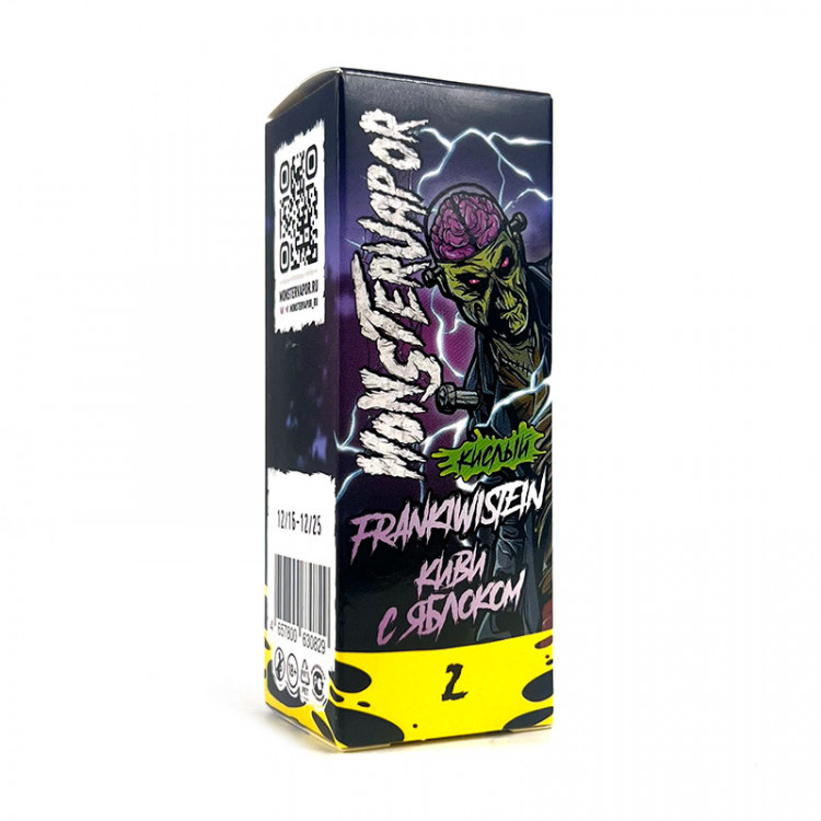 Жидкость Monstervapor Salt - Frankiwistein (киви с яблоком) 30 мл (20 мг)