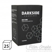 Уголь для кальяна DARKSIDE Charcoal 72 шт (25 мм)