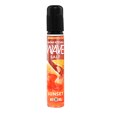 Жидкость Smoke Kitchen WAVE SALT - Sunset (Апельсиновый сок, персиковый шнапс, гранатовый сироп) 30 мл 20 мг