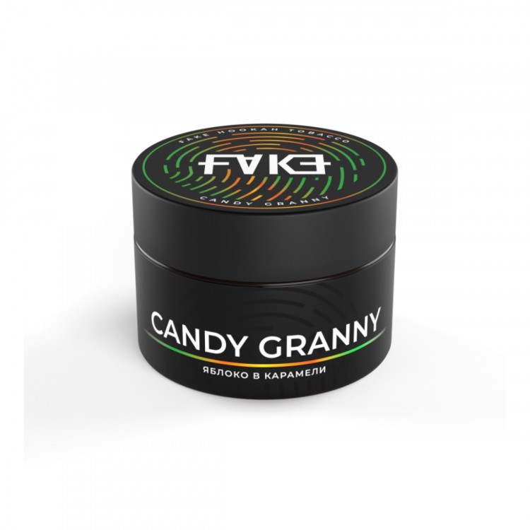 Табак FAKE - Candy Granny (Зеленое яблоко с карамелью) 40 г