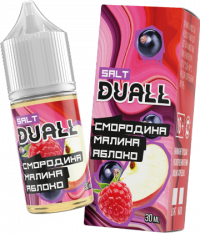 Жидкость DUALL Hard Salt Ultra - Смородина, малина, яблоко  30 мл (20 Ultra)