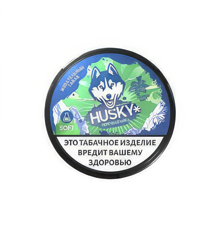 Жевательный табак HUSKY SLIM - PEPPERMINT