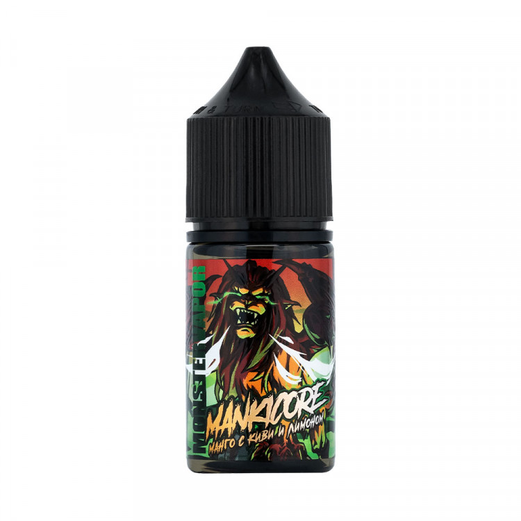 Жидкость MONSTERVAPOR Ultra Salt - MANKICORE (манго c киви и лимоном) 30 мл (20 Ultra)