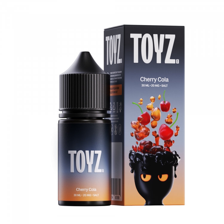 Жидкость TOYZ Salt - Cherry cola (вишневая кола) 30 мл (20 мг)