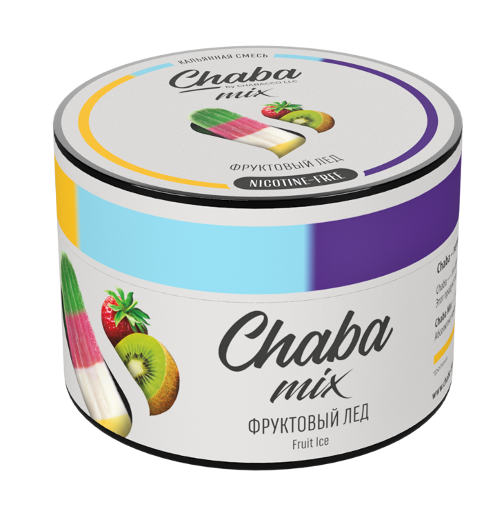 Безникотиновая смесь Chaba - Fruit Ice (Фруктовый лед) 50 гр