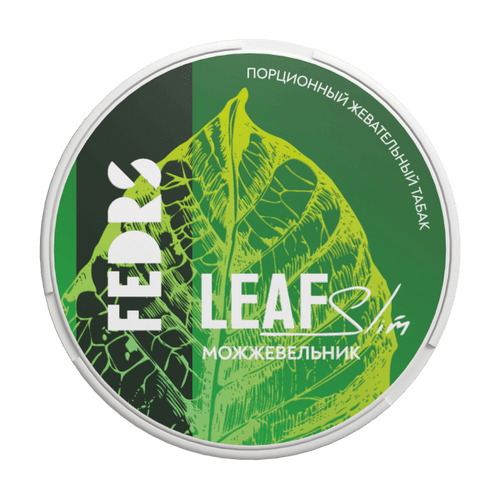 Жевательный табак Fedrs Leaf Slim - Можжевельник