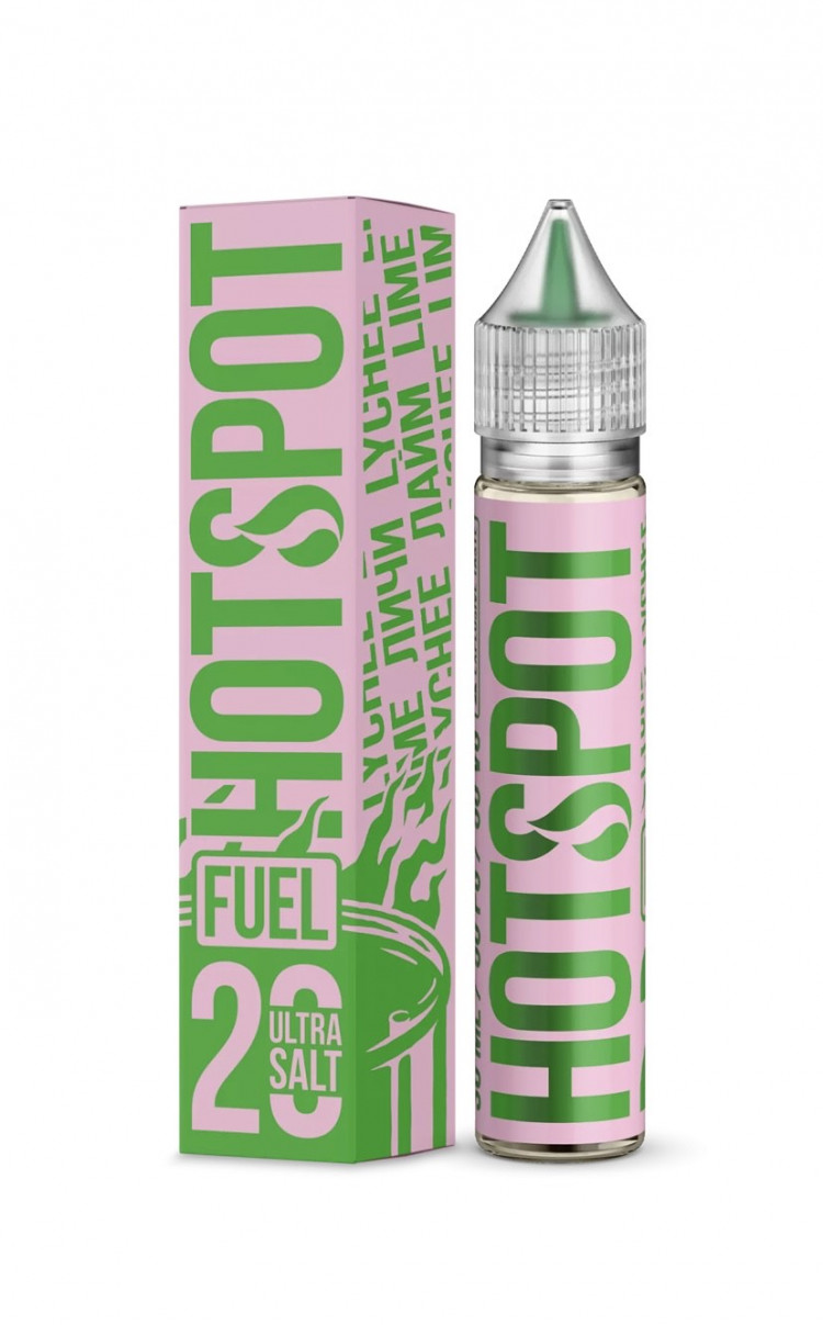 Жидкость HOTSPOT Fuel Ultra Salt - Lychee Lime 30 мл (20 Ultra)