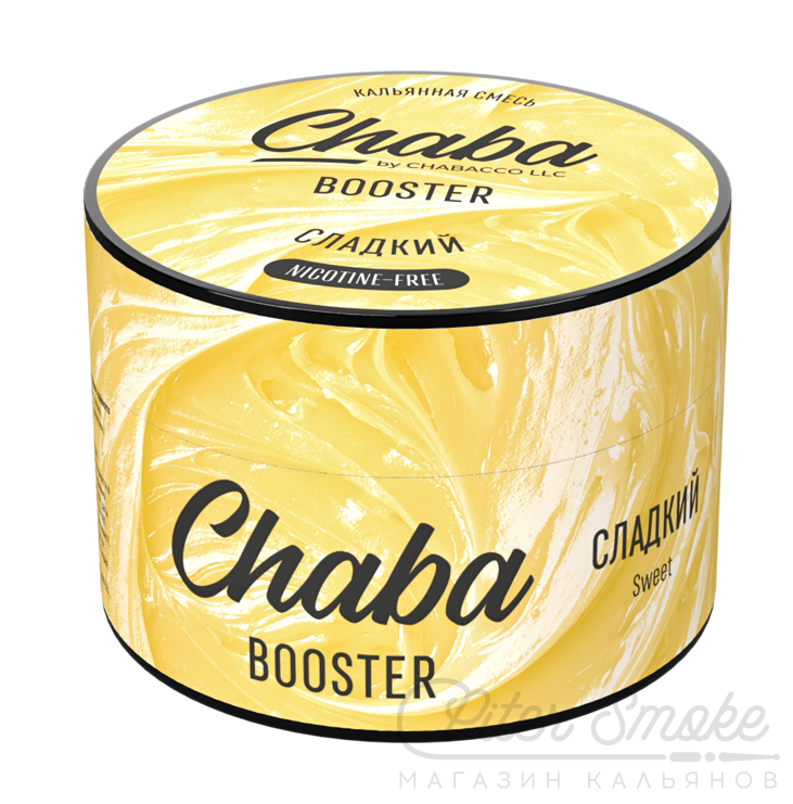 Безникотиновая смесь Chaba Booster - Sweet (Сладкий) 50 гр