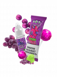 (М) Жидкость Slurm Low Salt - Lolli Grape (Кислый Виноградный Чупа Чупс) 10 мл (15 мг)