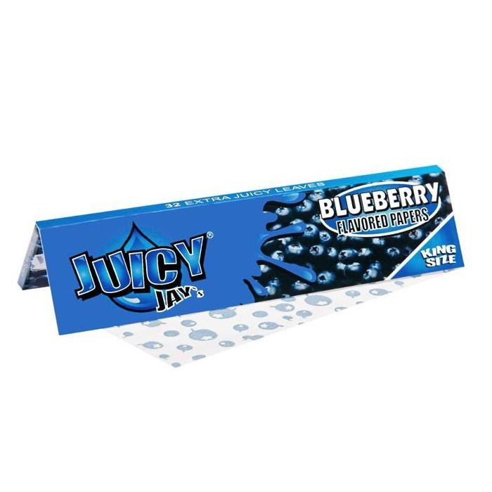 Бумажки Juicy "Blueberry" King Size