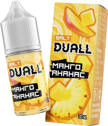 Жидкость DUALL Hard Salt Ultra - Ананас Манго 30 мл (20 Ultra)