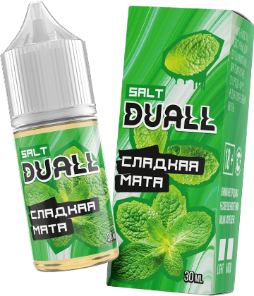 Жидкость DUALL Hard Salt Ultra - Сладкая Мята 30 мл (20 Ultra)