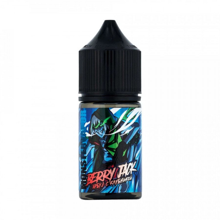 Жидкость MONSTERVAPOR Ultra Salt - BERRY JACK (арбуз с клубникой) 30 мл (20 Ultra)