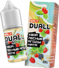 Жидкость DUALL Hard Salt Ultra - Хвоя Лесные Ягоды Мята 30 мл (20 Ultra)