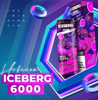 Одноразовая электронная сигарета Iceberg (6000) - Скитлс спрайт