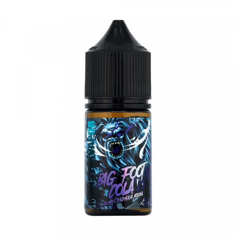 Жидкость MONSTERVAPOR Ultra Salt - BIG FOOT COLA(виноградная кола) 30 мл (20 Ultra)