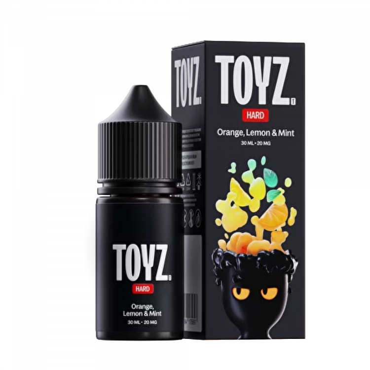 Жидкость Toyz Strong Ultra Salt - Orange, lemon and mint (Апельсин лимон мята) 30 мл (20 Ultra)