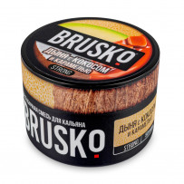 Бестабачная смесь BRUSKO Strong - Дыня, Кокос, Карамель 50 гр