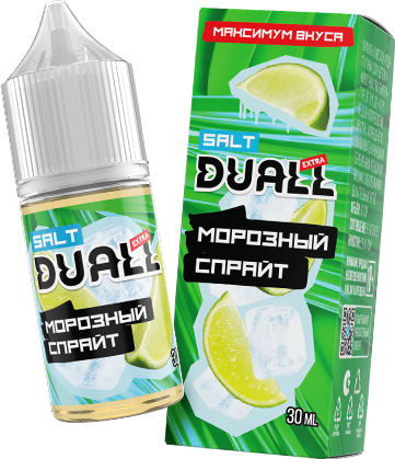 Жидкость Duall Extra Salt - Морозный спрайт 30 мл (20 мг)