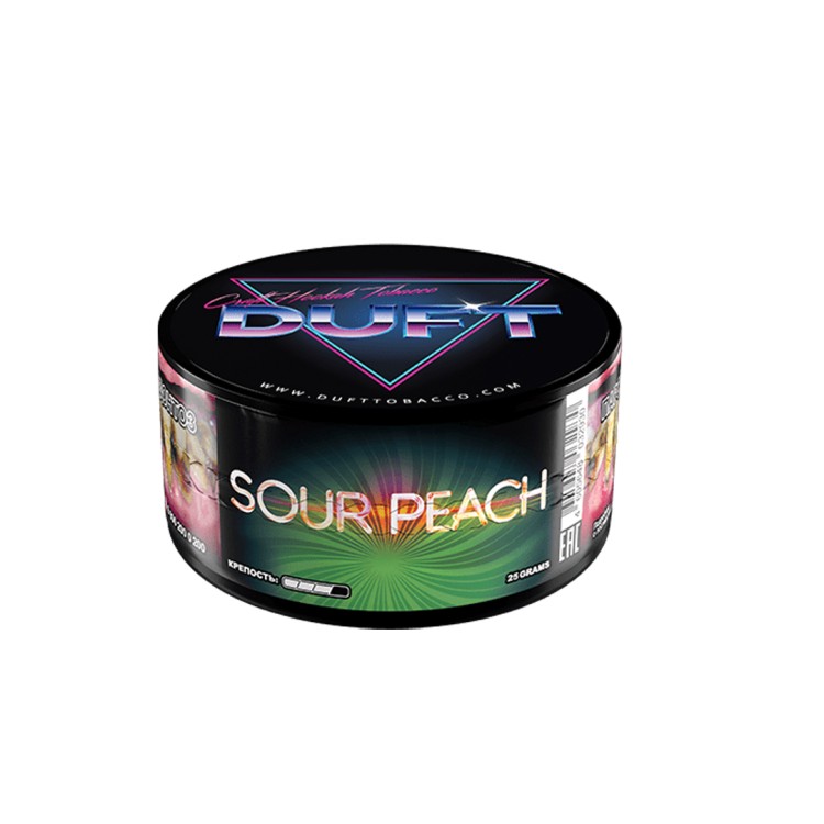 Табак Duft - Sour Peach (Сочный персик) 25 гр