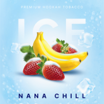Табак Lirra - Ice Nana Chill (Клубника, Банан с холодом) 50 гр