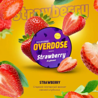 Табак Overdose - Strawberry (Клубника) 100 гр