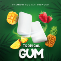 Табак Lirra - Tropic Gum (Жвачка Манго Ананас Клубника) 50 гр