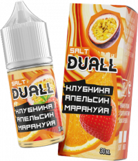 Жидкость DUALL Hard Salt Ultra - Клубника Апельсин Маракуйя 30 мл (20 Ultra)